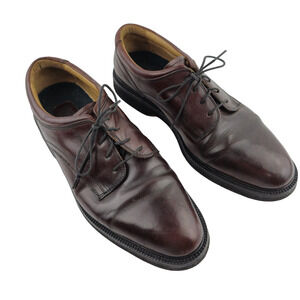 Easy Flex By French Shriner Burgundy Tie Dress Shoes Mens 10.5 M 50021‎ Detroit